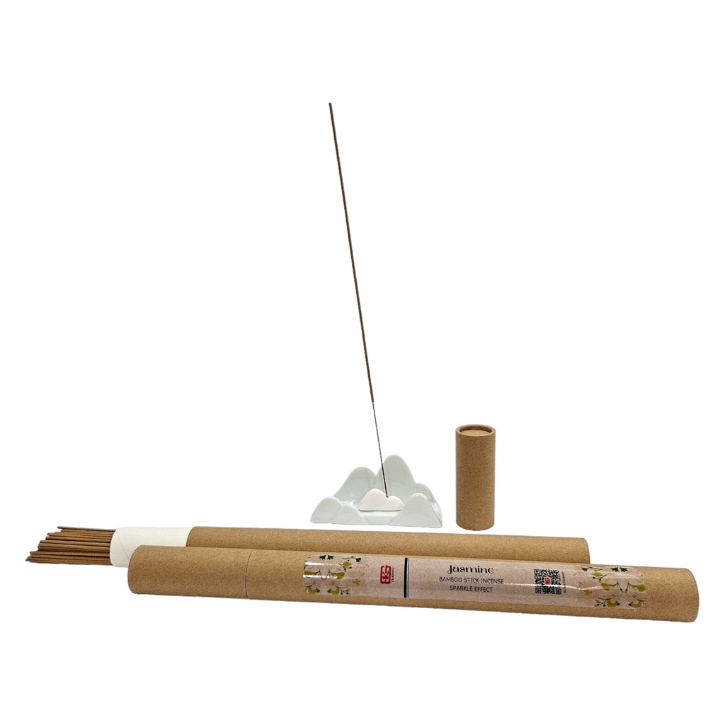 Jasmine Bamboo Stick Incense (Sparkle Effect)