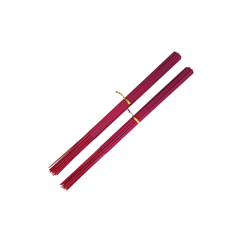 Rose Bamboo Stick Incense (Less Smoky)