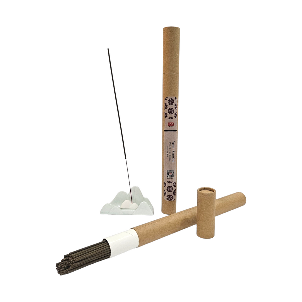 Agar-Sandal Bamboo Stick Incense (Less Smokey)
