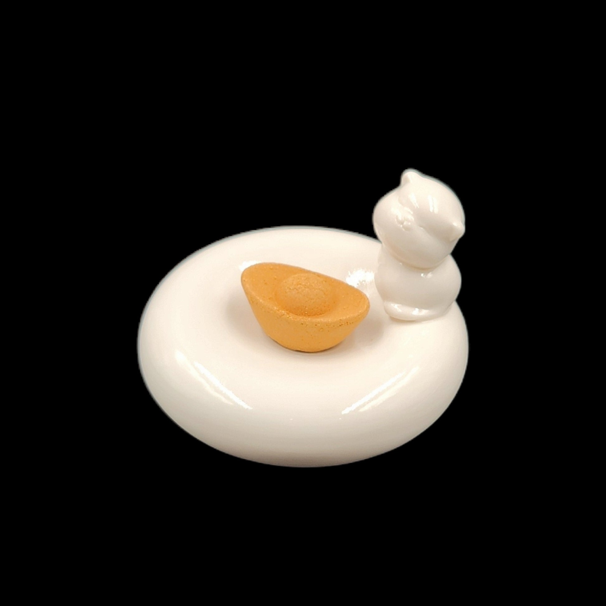Cat Dish Incense Holder