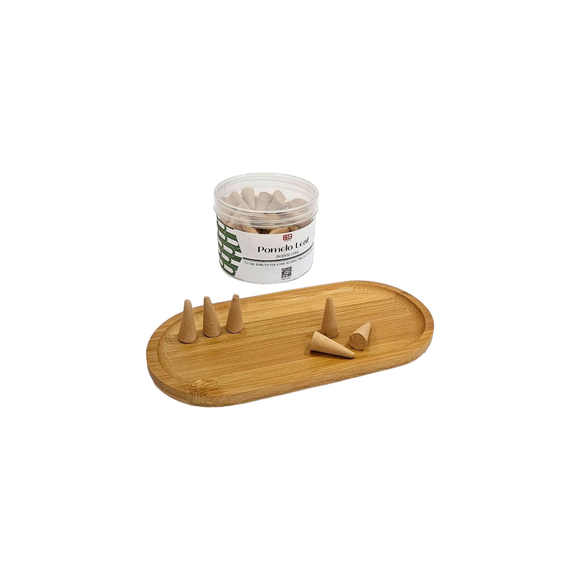 Pomelo Leaf Incense Cone