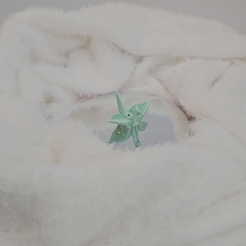Origami Crane Incense Holder