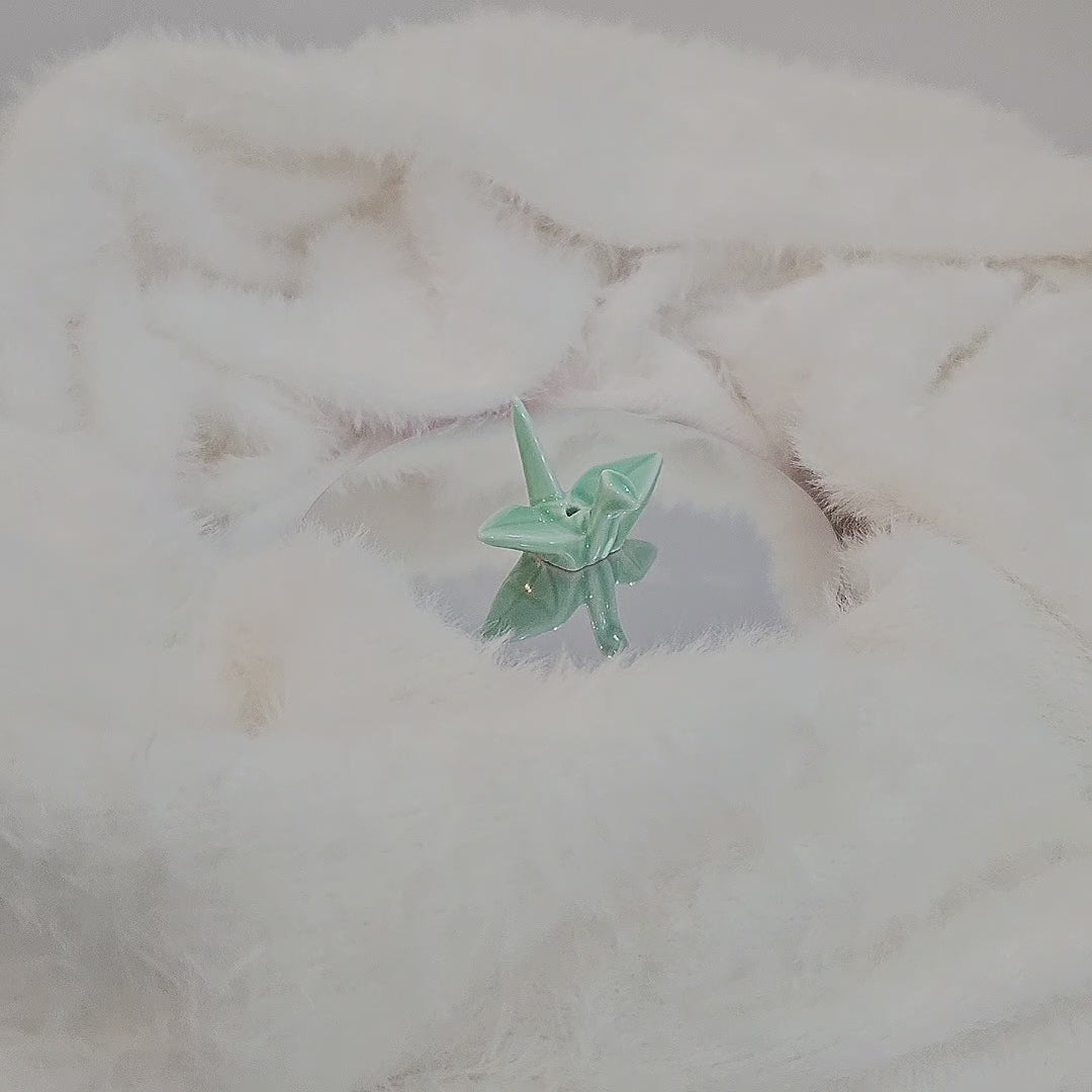 Origami Crane Incense Holder