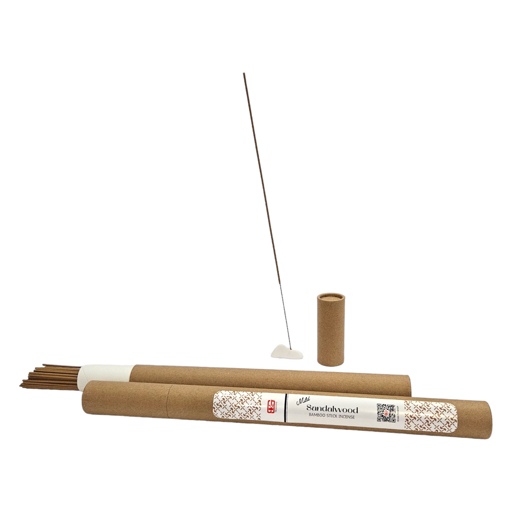 Mild Sandalwood Bamboo Stick Incense (Classic)