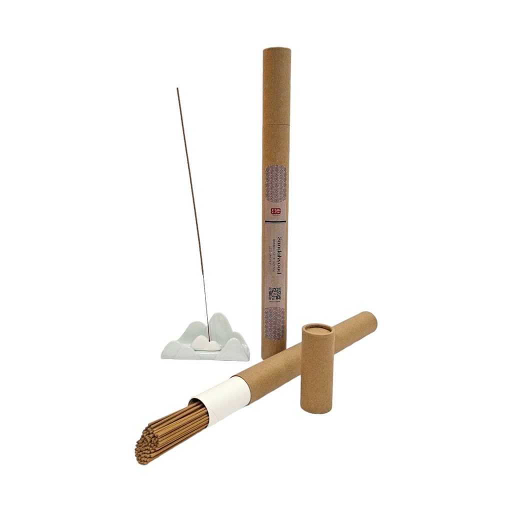 Sandalwood Bamboo Stick Incense (Less Smoky)